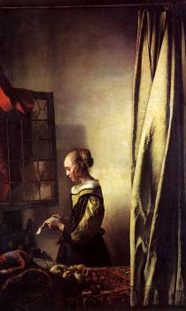 Johannes Vermeer : Girl Reading a Letter at an Open Window